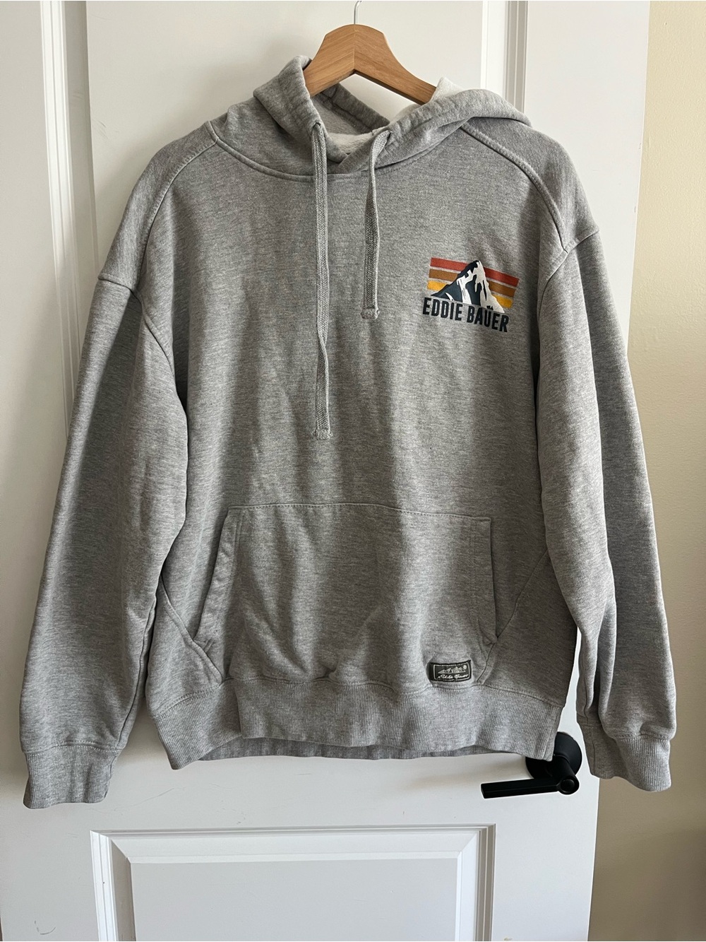 Eddie Bauer Grey Mountain Men’s Hoodie Sz L